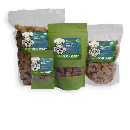 Happy Dog Food - Lucky's Organic Sweet Potato Nuggets