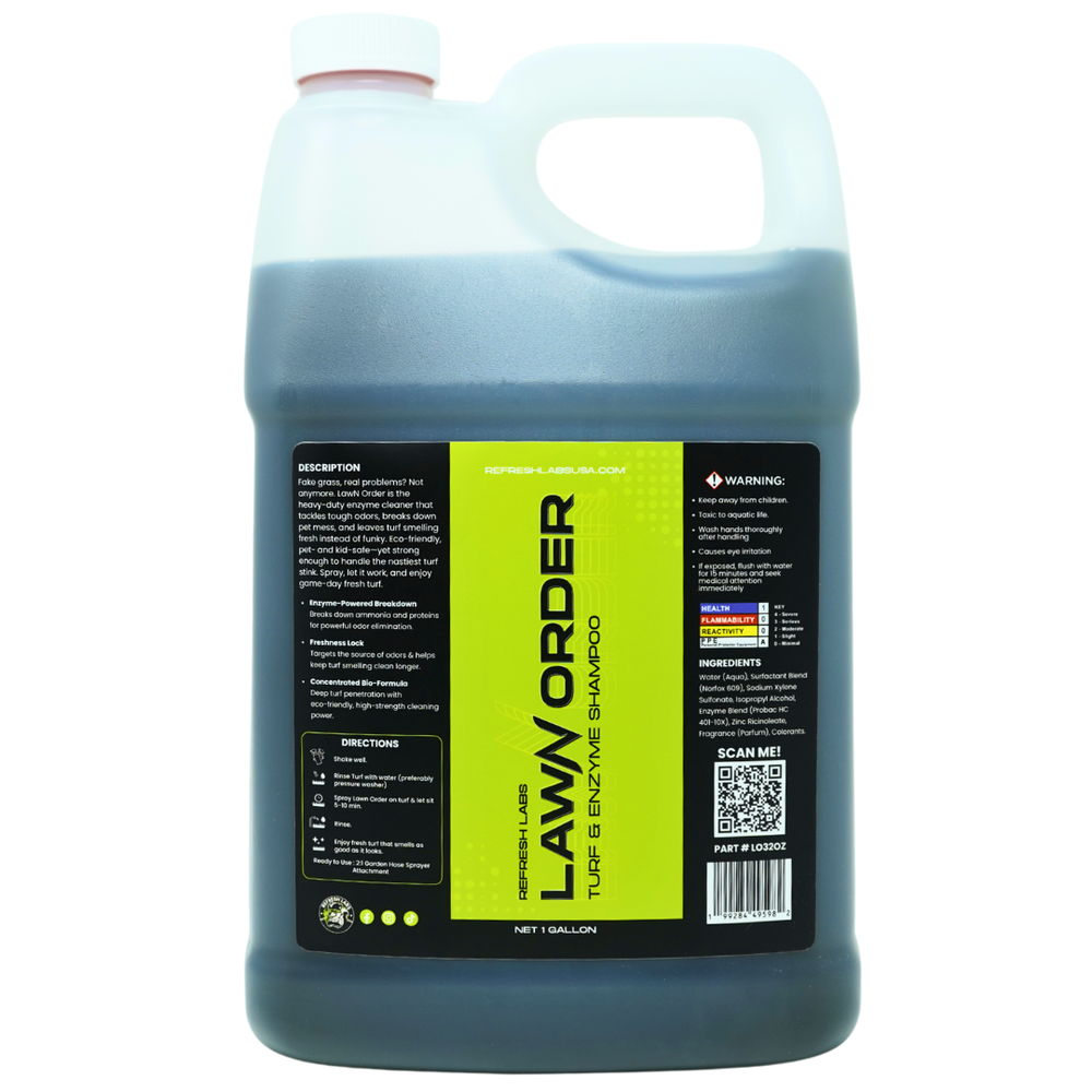 LawN Order Enzyme Based Turf, Grass & Concrete Cleaner, 32 Oz