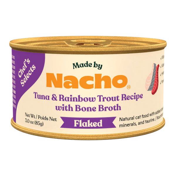 Made By Nacho Flaked Tuna & Rainbow Trout (3oz)