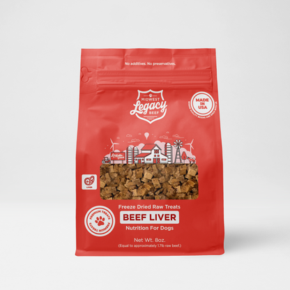 Freeze Dry - Legacy Beef Liver - Single Ingredient Treat