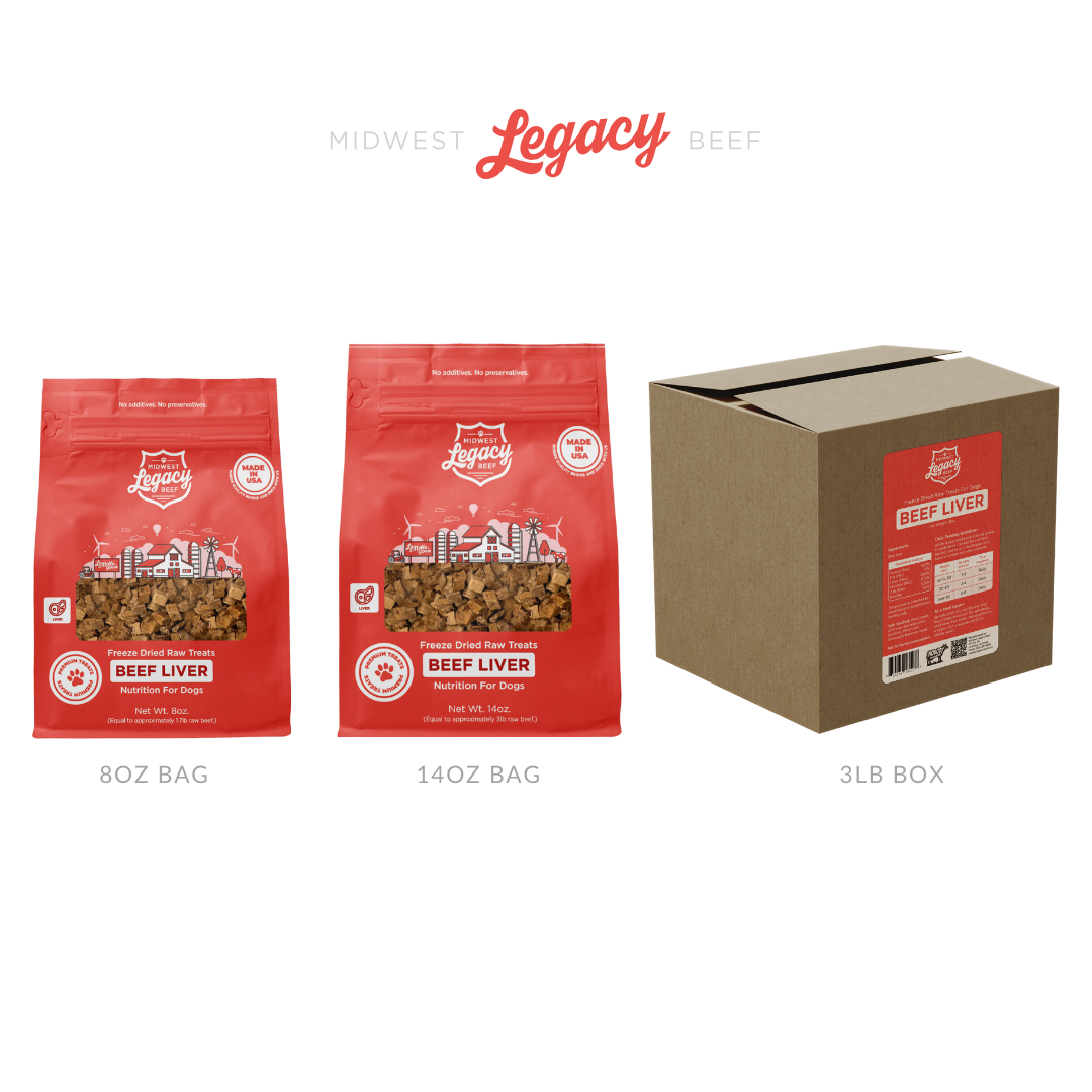 Freeze Dry - Legacy Beef Liver - Single Ingredient Treat