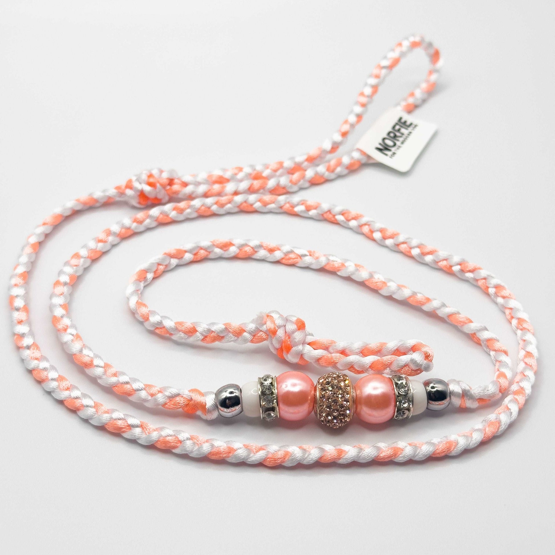 Moonlit Pink Conformation Dog Show Leads Front