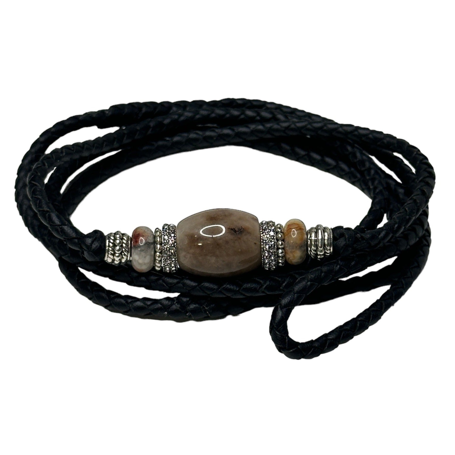 Moonstone Kangaroo Leather Conformation Dog Show Leads