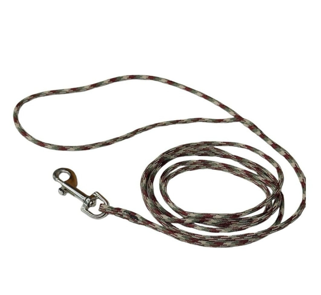 Norfie Camo Dog Leash with Bolt Snap - 4mm Durable Nylon