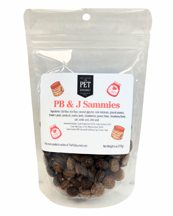 The Pet Gourmet® - PB & J Sammies 6oz