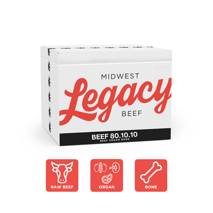 Midwest Legacy Beef - 80.10.10 with Organ and Bone