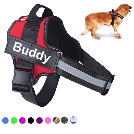 Personalized No Pull Dog Harness