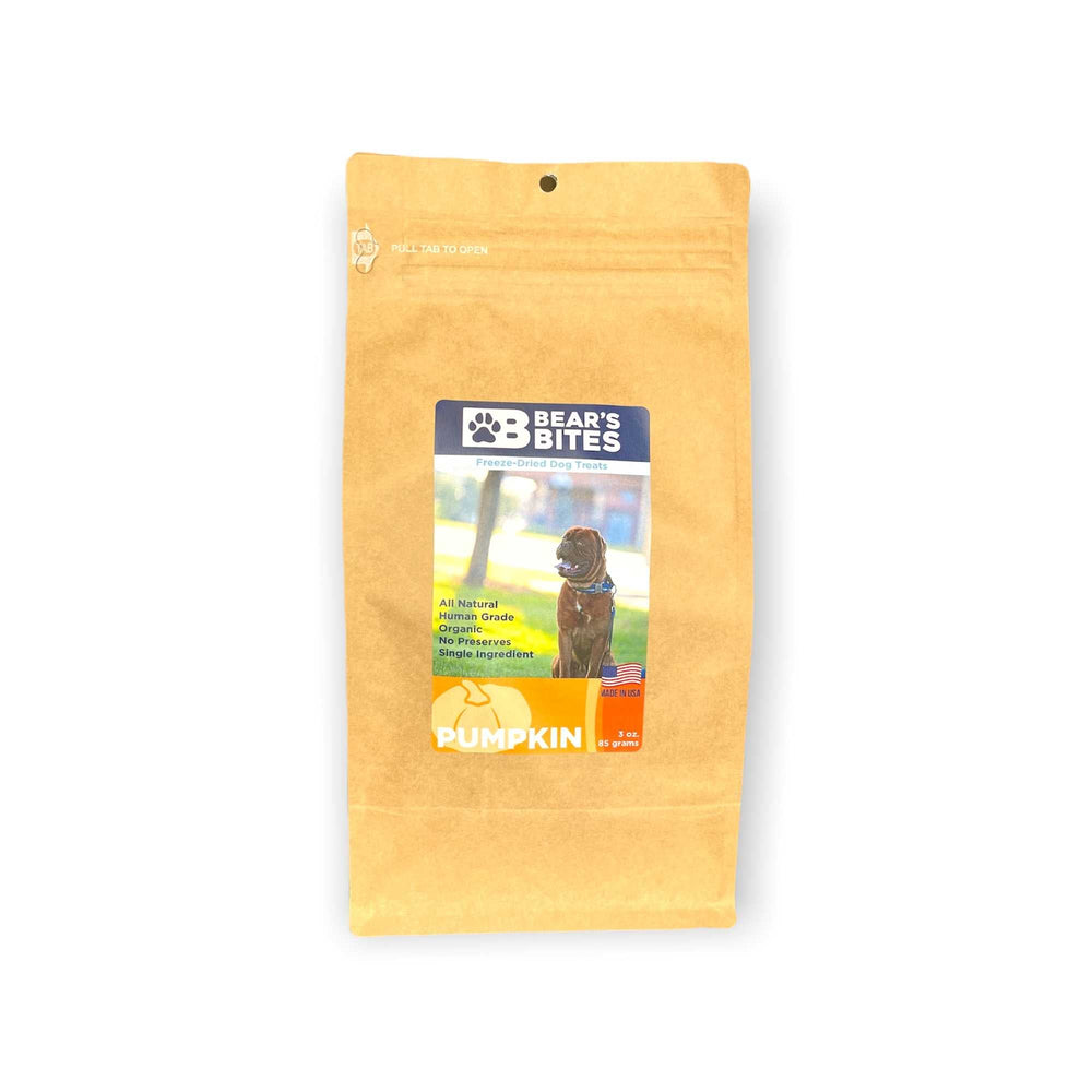 Single Ingredient Freeze Dried Pumpkin Dog Treats