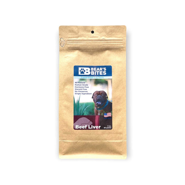 Single Ingredient, Freeze Dried Beef Liver Dog and Cat Treats