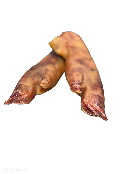 Single Ingredient Dehydrated Pig Feet Dog Chews
