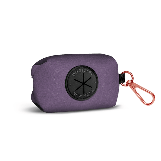 Dogistry - Poop Bag Holder - Lilac Gray