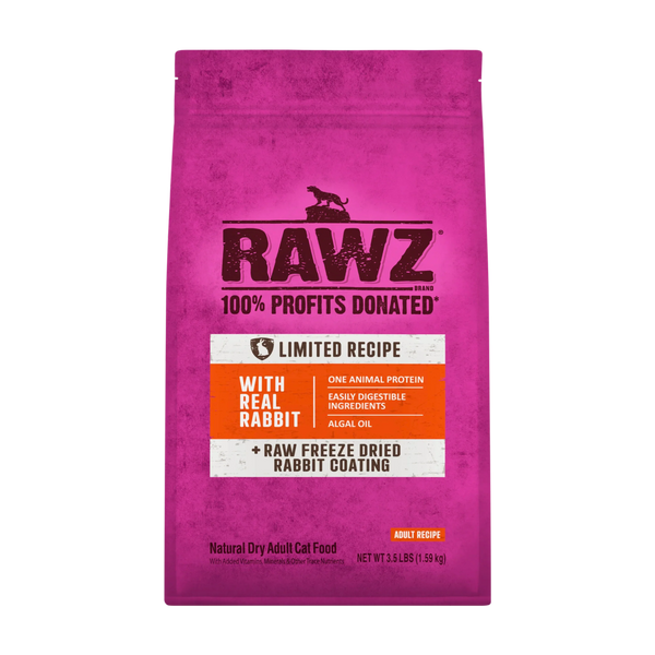 Rawz Cat Limited Ingredient Rabbit (3.5lb)