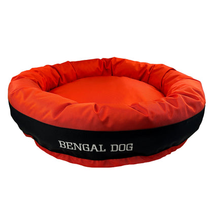 American Dog - Dog Bed Round Bolster Armor Football