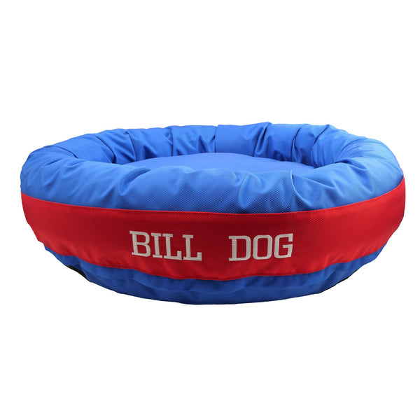 American Dog - Dog Bed Round Bolster Armor Football