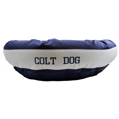American Dog - Dog Bed Round Bolster Armor Football