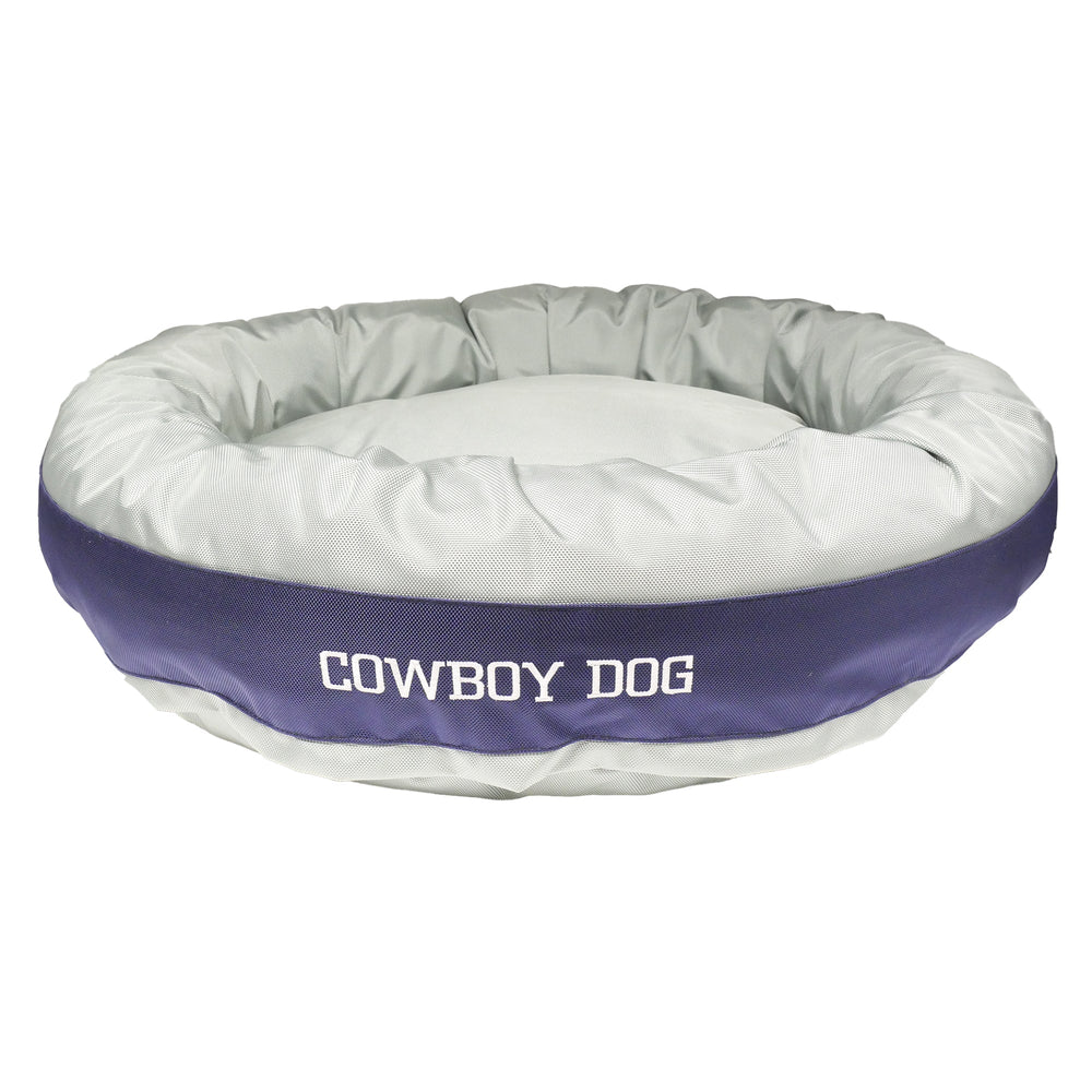 American Dog - Dog Bed Round Bolster Armor Football