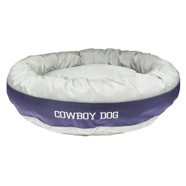 American Dog - Dog Bed Round Bolster Armor Football