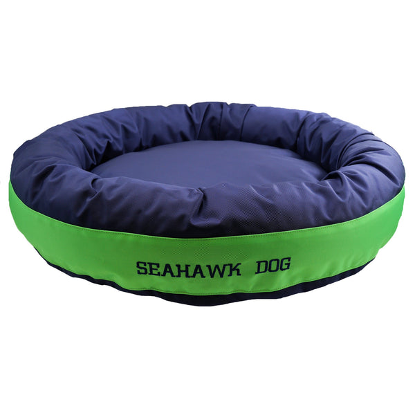 American Dog - Dog Bed Round Bolster Armor Football