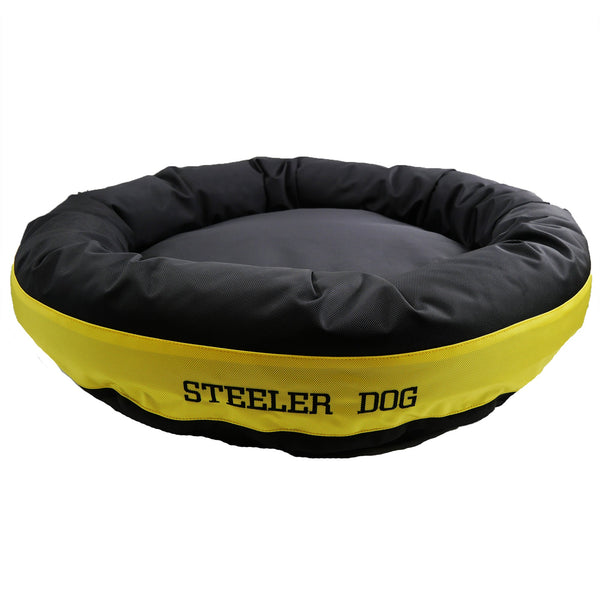 American Dog - Dog Bed Round Bolster Armor Football