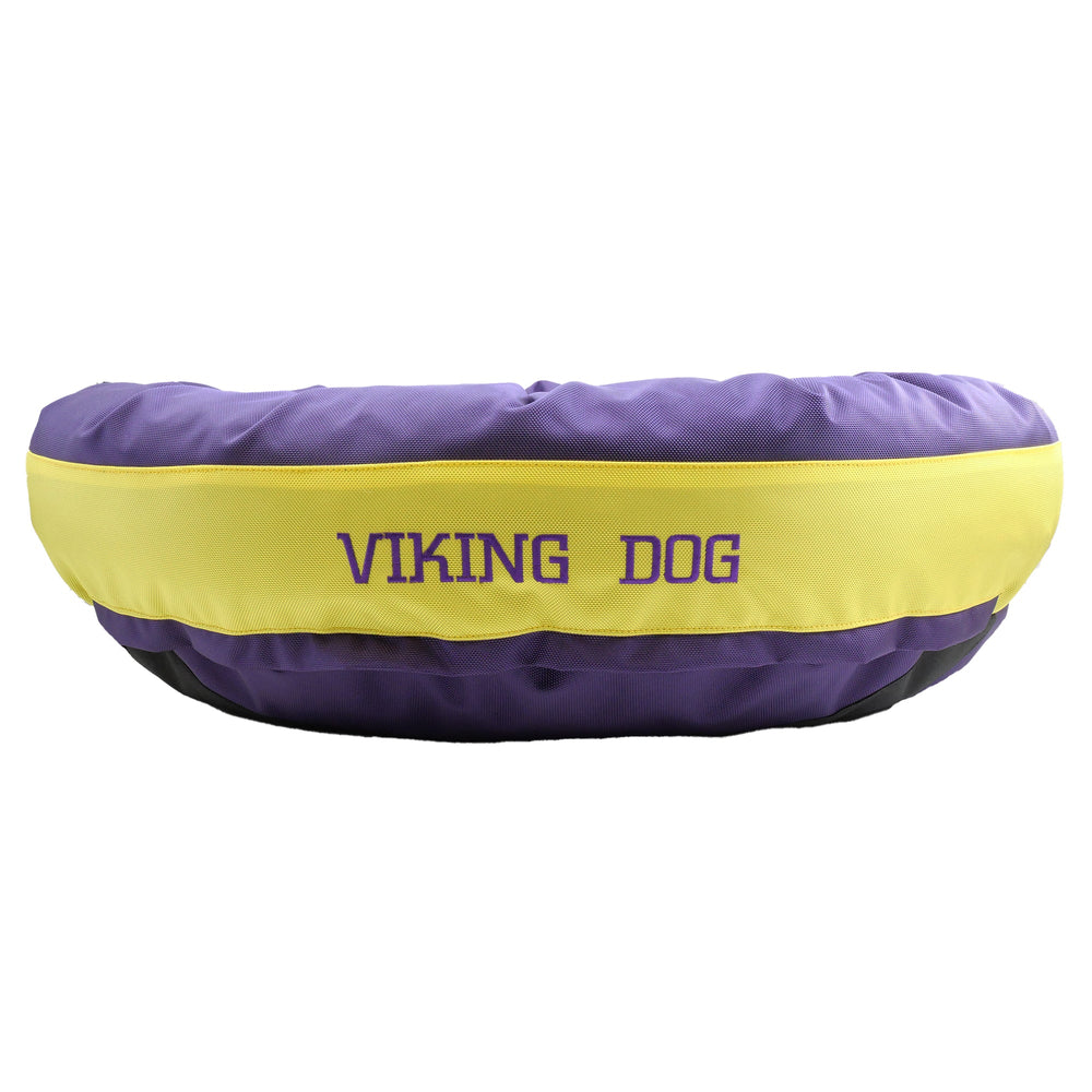 American Dog - Dog Bed Round Bolster Armor Football