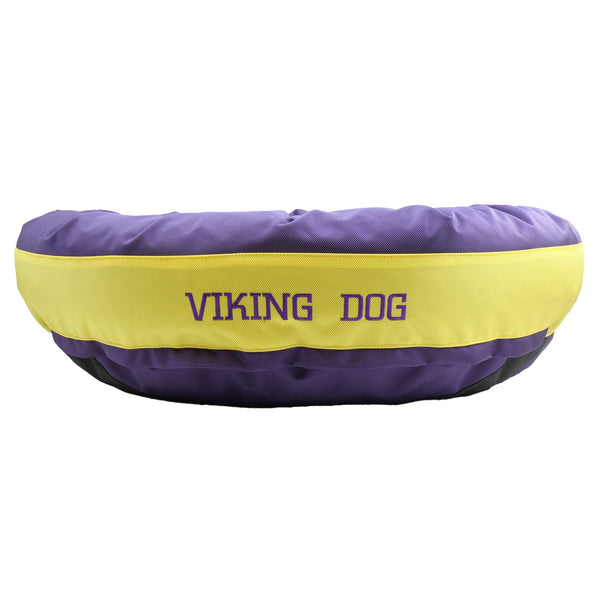 American Dog - Dog Bed Round Bolster Armor Football