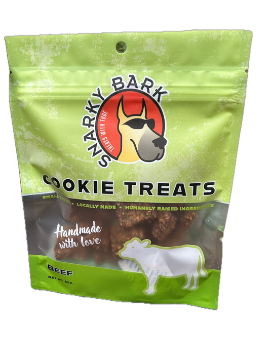 Deer Valley Danes - Snarky Bark Beef Cookie Treats