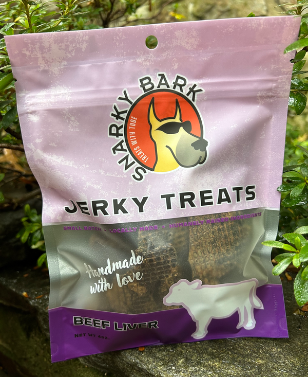 Deer Valley Danes - Snarky Bark Beef Liver Jerky