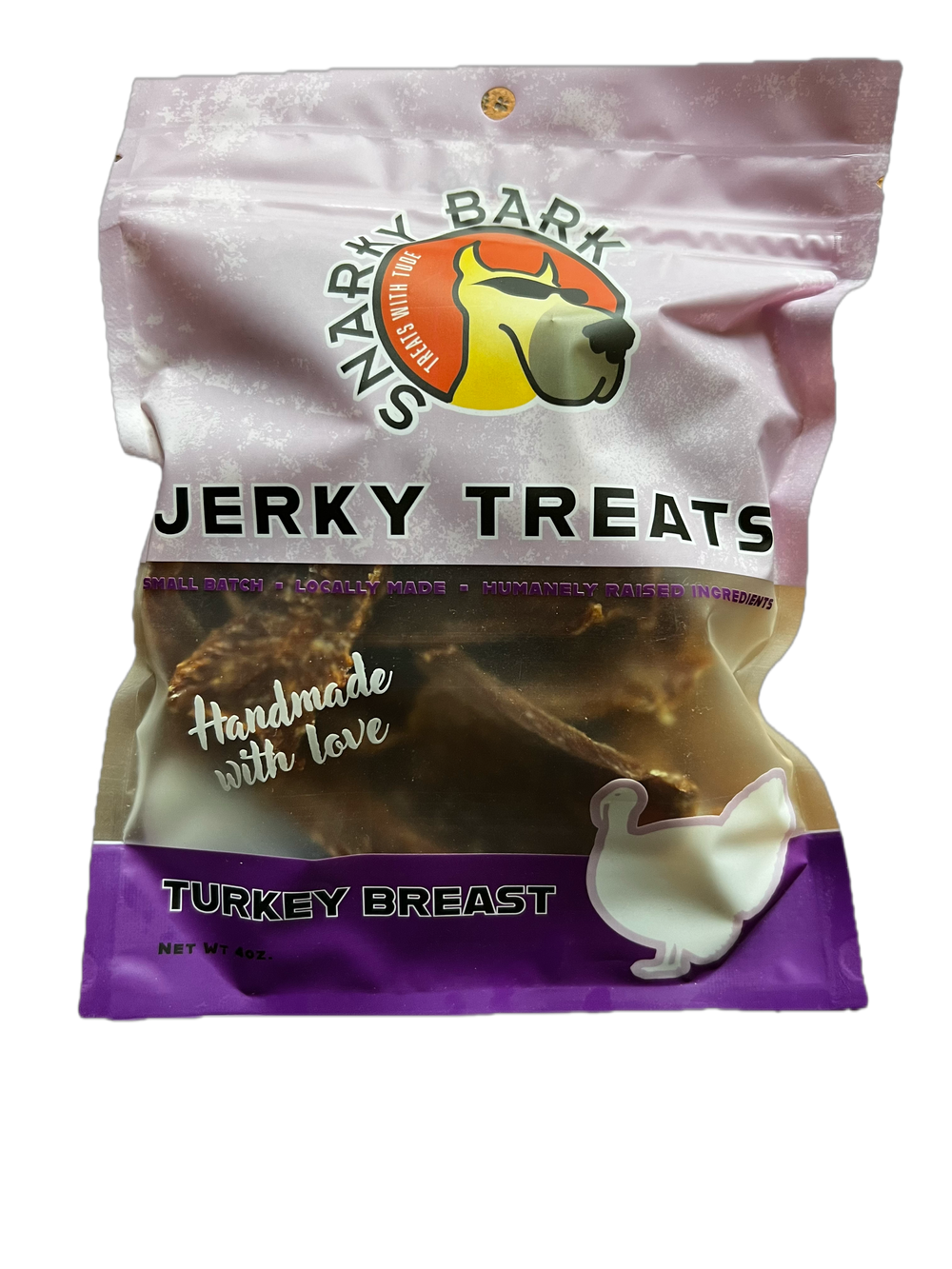 Deer Valley Danes - Snarky Bark Turkey Breast Jerky
