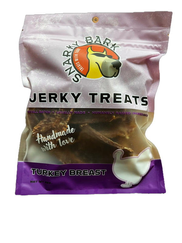 Deer Valley Danes - Snarky Bark Turkey Breast Jerky