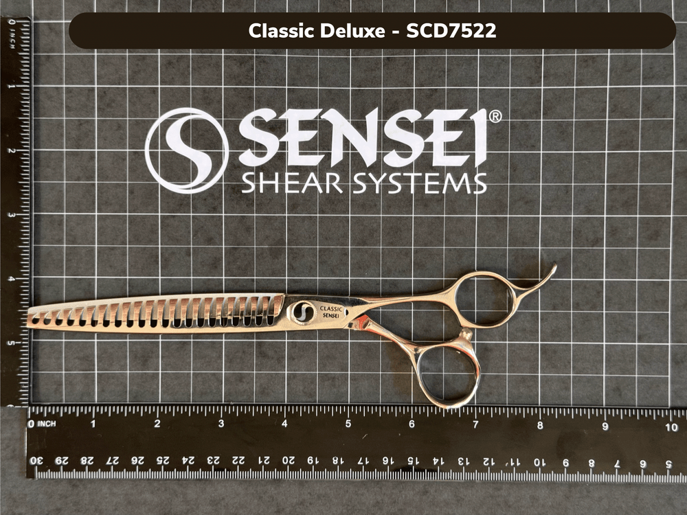 Sensei Shears - CLASSIC DELUXE 22 TOOTH SEAMLESS QUICK CUT™ TEXTURE SHEAR
