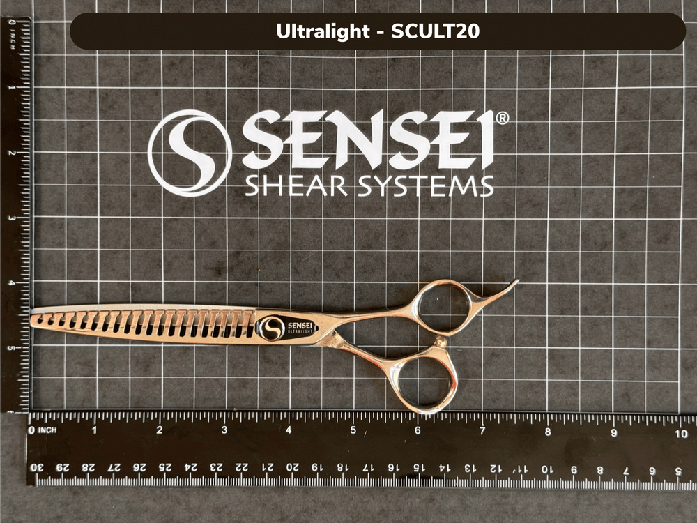Sensei Shears - CLASSIC ULTRA-LIGHT 7" 20 TOOTH CHUNKER