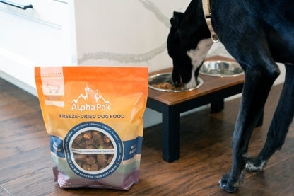 Alpha Pak Premium Raw Freeze Dried Food