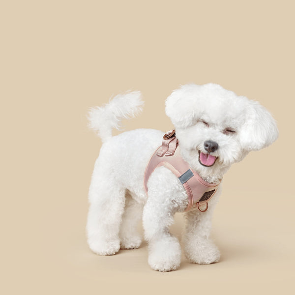 Dogistry - SoHo Dog Harness - Blush Pink