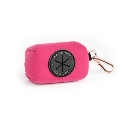 Dogistry - Poop Bag Holder - Park Ave Pink