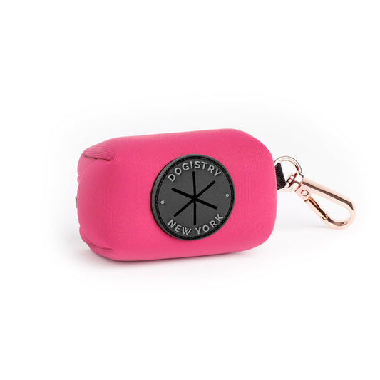 Dogistry - Poop Bag Holder - Park Ave Pink