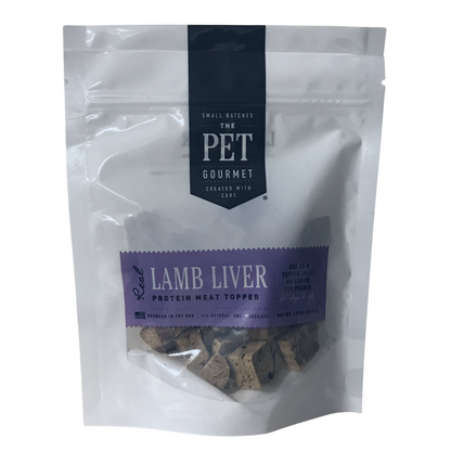 The Pet Gourmet - Freeze Dried Lamb Liver