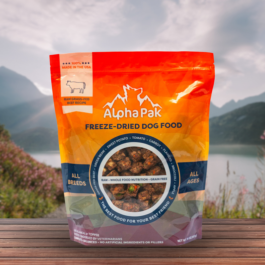 Alpha Pak Premium Raw Freeze Dried Food