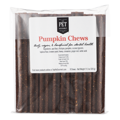 The Pet Gourmet - Pumpkin Chew 8 Pack