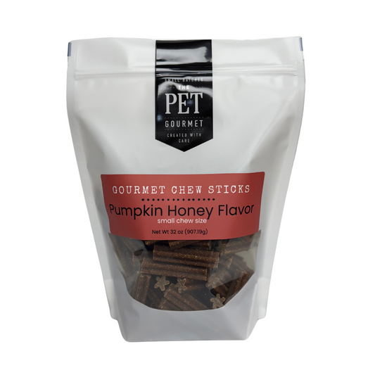 The Pet Gourmet - Small Pumpkin & Honey Chews 2lb bag