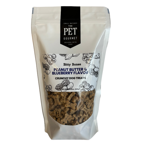 The Pet Gourmet® - Peanut Butter & Blueberry Bitty Bones