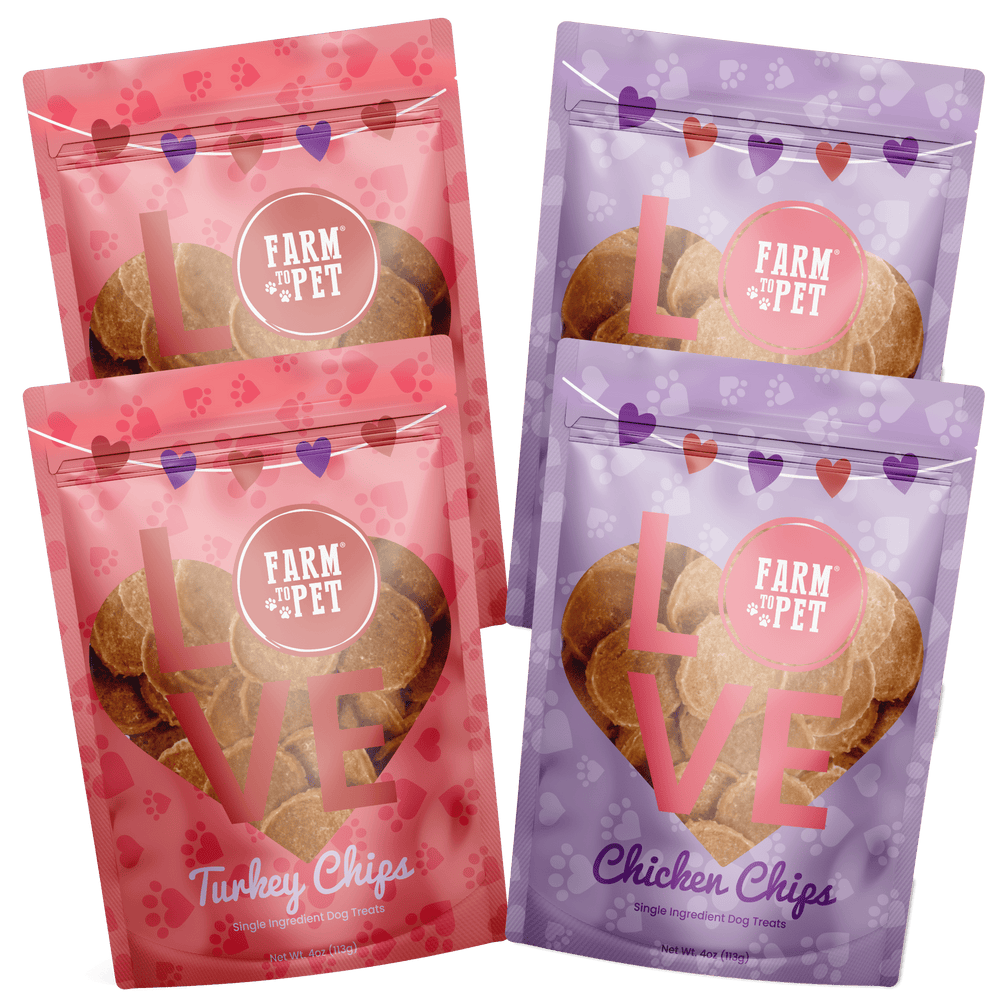 Farm To Pet - Puppy Love Dog Treat | Poultry Treat Variety Pack