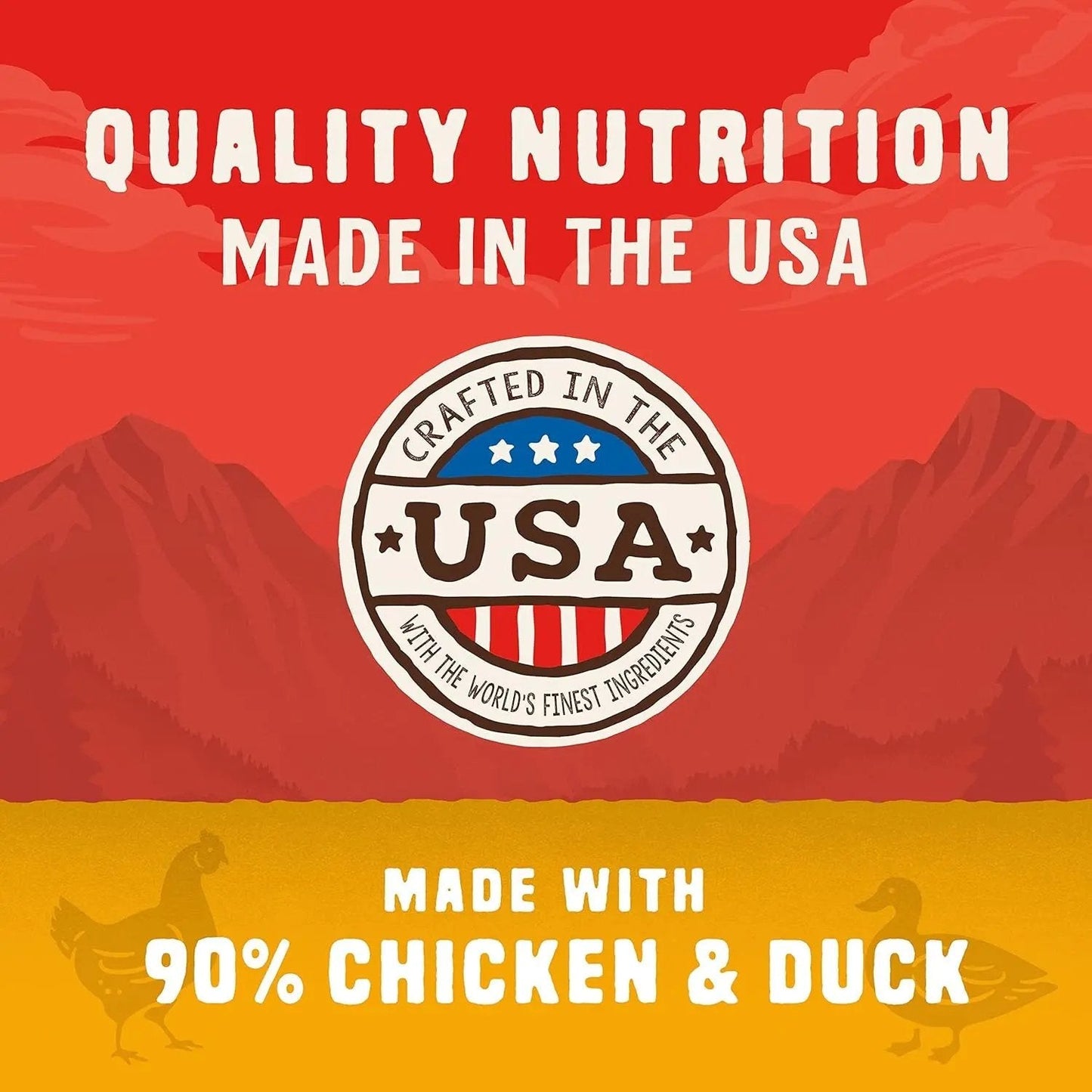 Stella & chewy's - Wild Red Jerky Nuggets - 90% Protein-Rich Chicken & Duck Dog Treats - Grain-Free Training Rewards for All Breeds - Made in USA - 6 Oz Bag