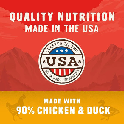 Stella & chewy's - Wild Red Jerky Nuggets - 90% Protein-Rich Chicken & Duck Dog Treats - Grain-Free Training Rewards for All Breeds - Made in USA - 6 Oz Bag