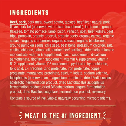 Stella & chewy's - Wild Red Dry Dog Food Raw Coated High Protein Grain & Legume Free Red Meat Recipe, 1 Lb. Bag