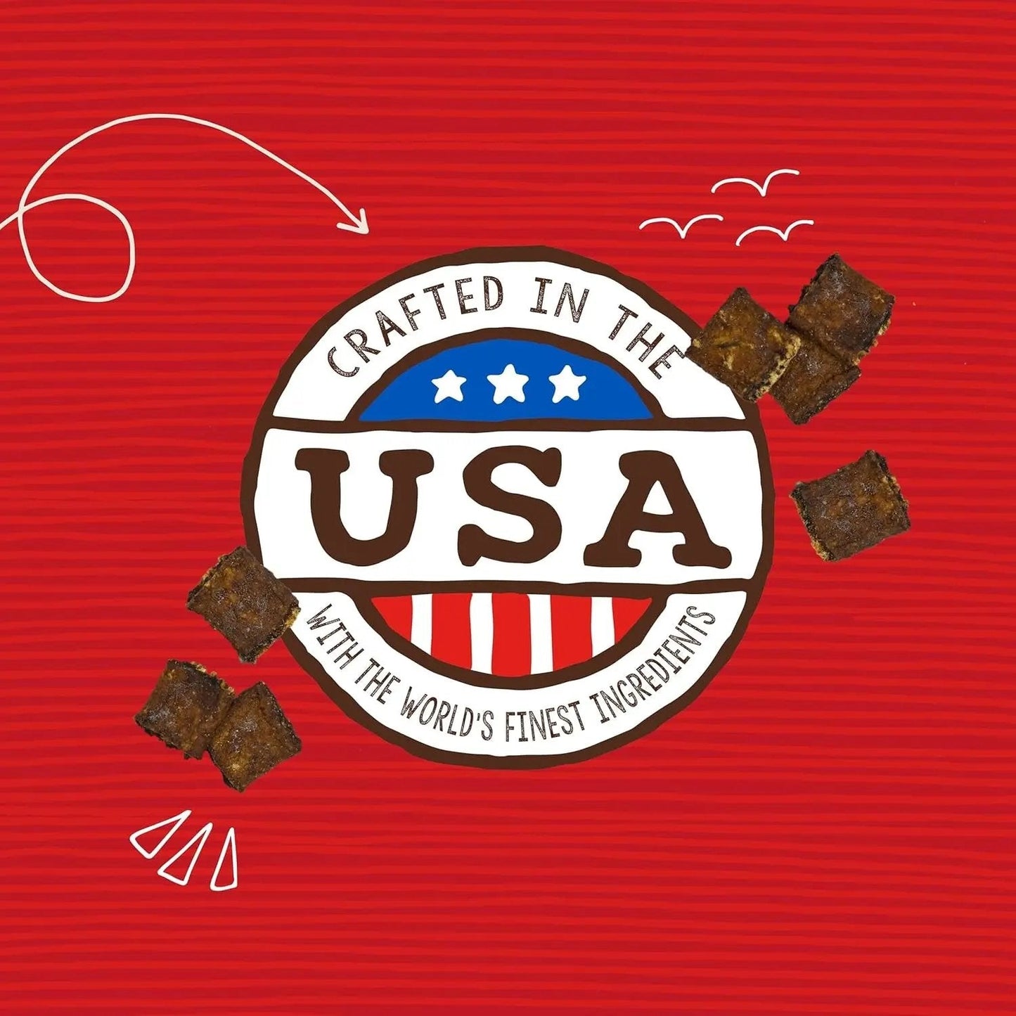 Stella & chewy's - Premium Beef Jerky Dog Treats - 95% Real Meat Bites for Sensitive Stomachs