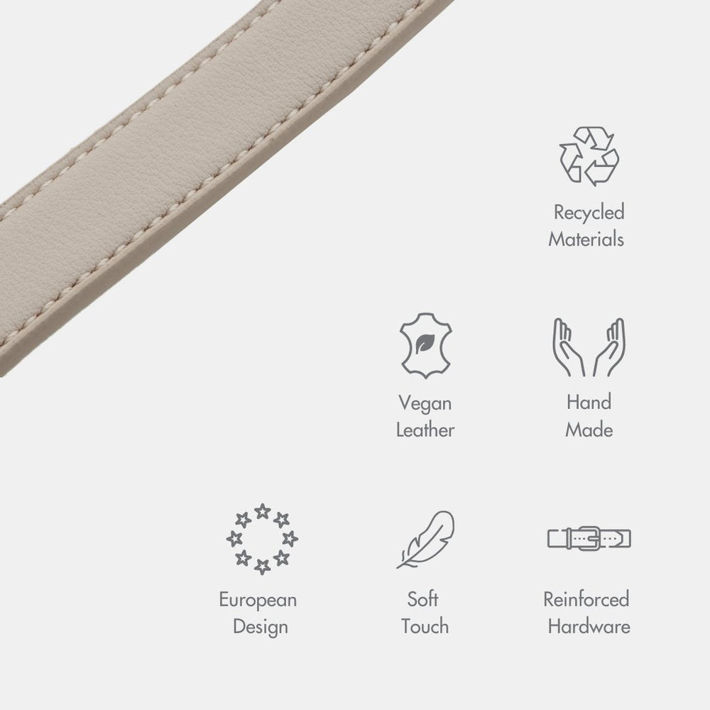 Collar - Air Tag Enabled - Vegan Leather - Cupertino