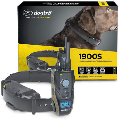 Dogtra 1900S Remote Dog Training E-Collarr - 3/4 Mile Range, Waterproof, Rechargeable, Vibration