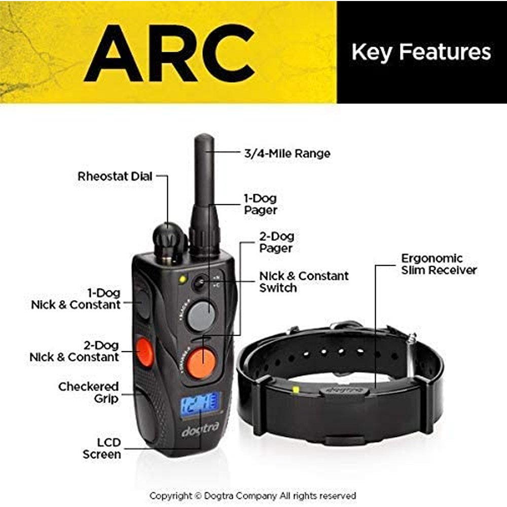 Dogtra ARC Remote Trainer feature