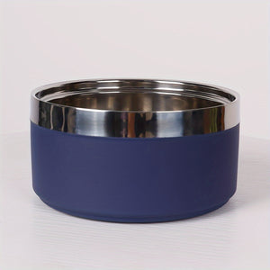 Multicolor Stainless Steel Dog Bowl for Indoor & outdoor