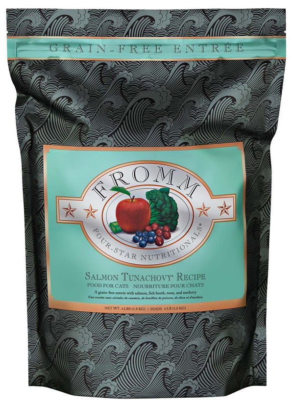 Fromm 4 Star Adult Grain-Free Salmon Tunanchovy Dry Cat Food